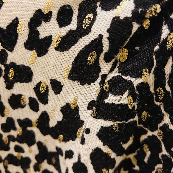 J.Crew 100% Merino Wool Leopard Print Cardigan - Picture 2 of 4